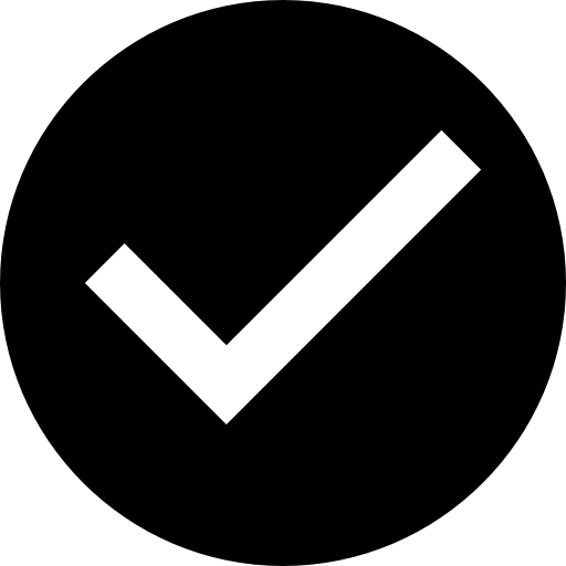 Green checkmark