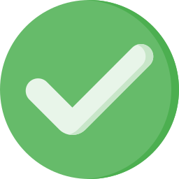 Green checkmark